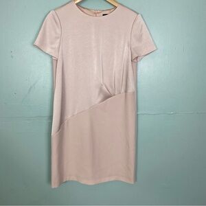 Paule Ka Pink Dress Shift Size 8